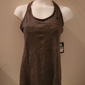 Women's Xl  Nike Gray Tank Top Nwt